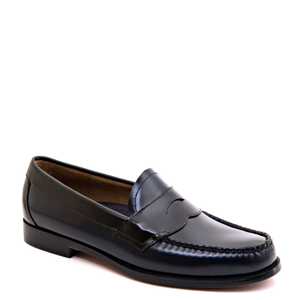 Weejuns logan two tone - Navy lthr/black - Gh - mens