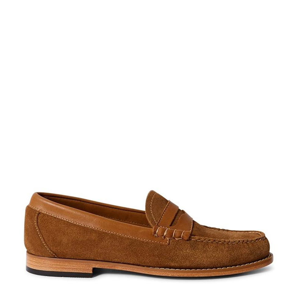 Weejuns larson reverso - Tan suede - Mensgh - CableAndCo