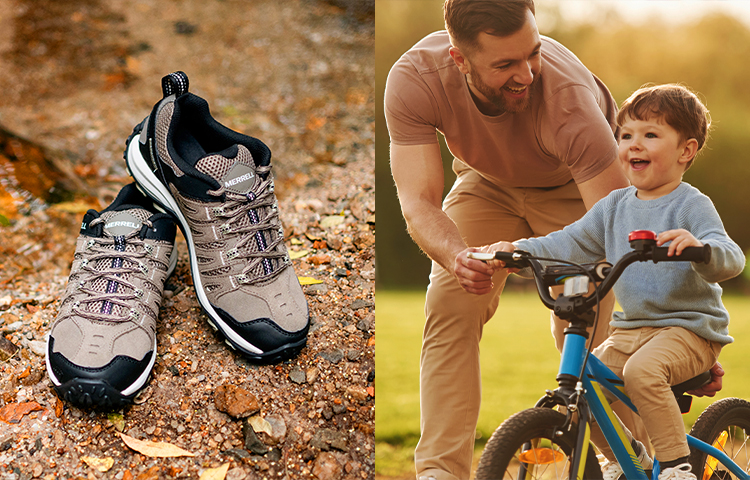 Bike And Merrells